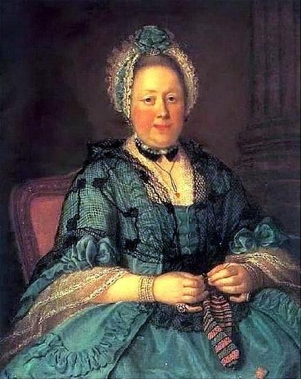 Ivan Argunov Portrait of Countess Tolstaya oil painting picture